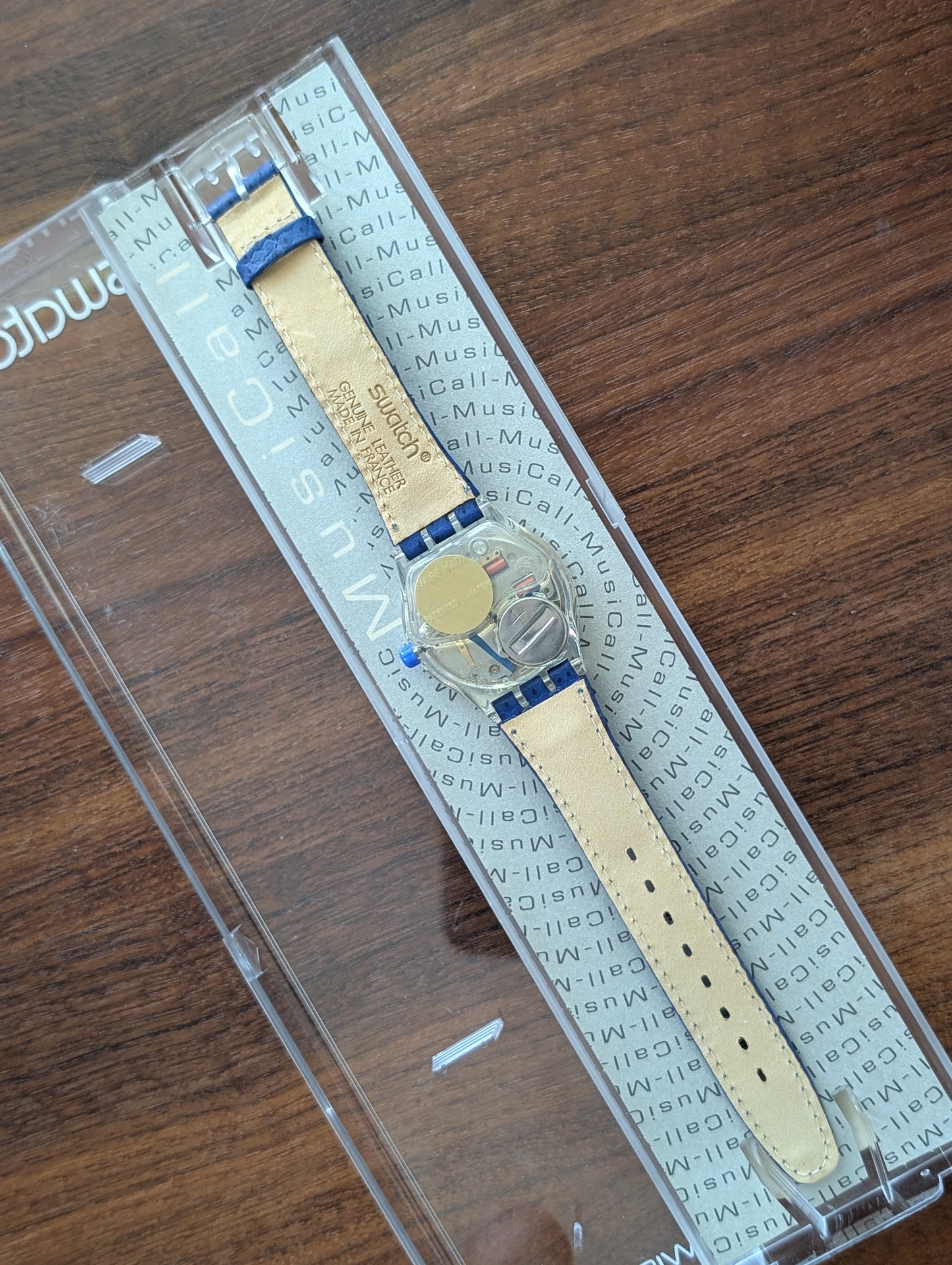 Swatch Musi-Call "Tone in Blue" SLK100 (NOS)