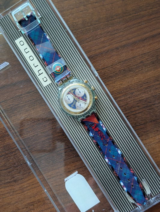 Swatch Chrono "Hole in One" SCG106 (NOS)