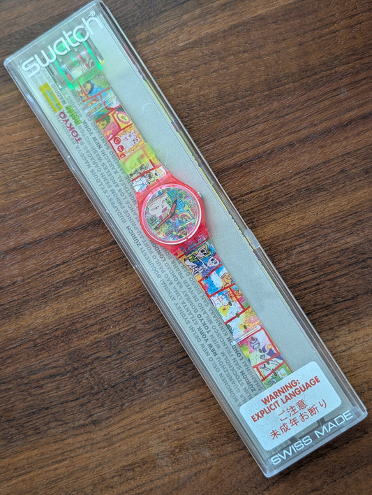 Swatch "Tokyo Map" GG103 (New, Signed)