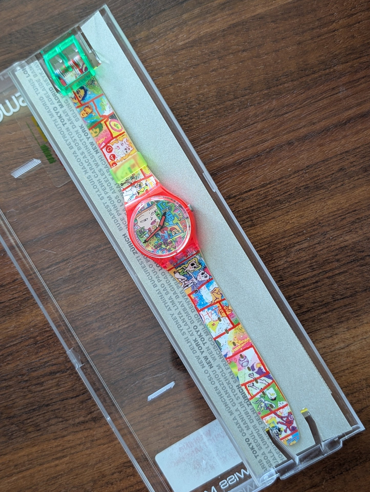 Swatch "Tokyo Map" GG103 (New, Signed)