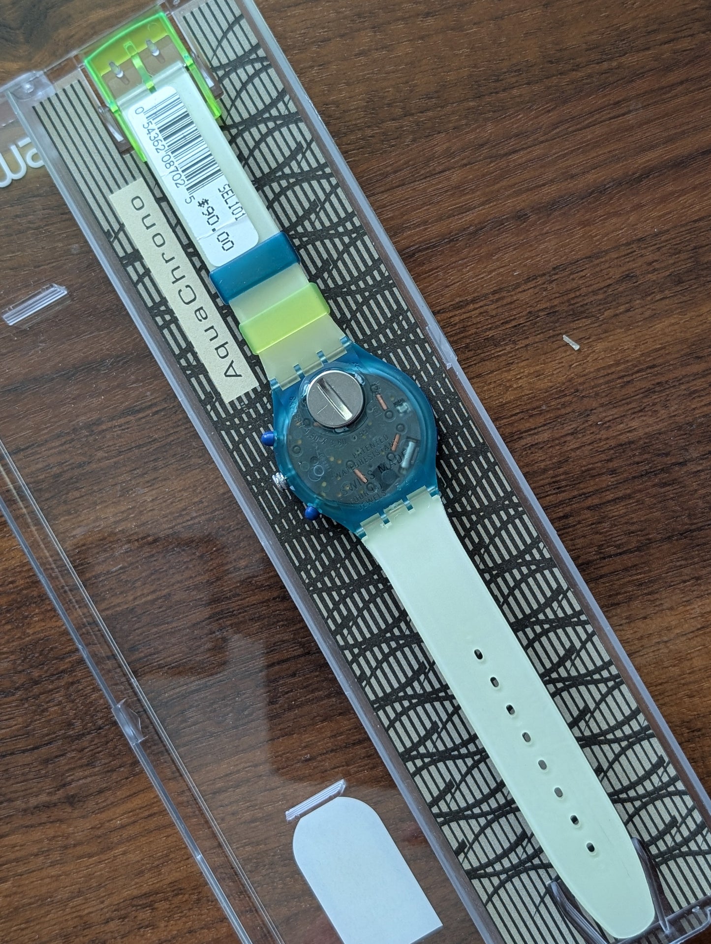 Swatch Aqua Chrono "Gameover" SEL101 (NOS)