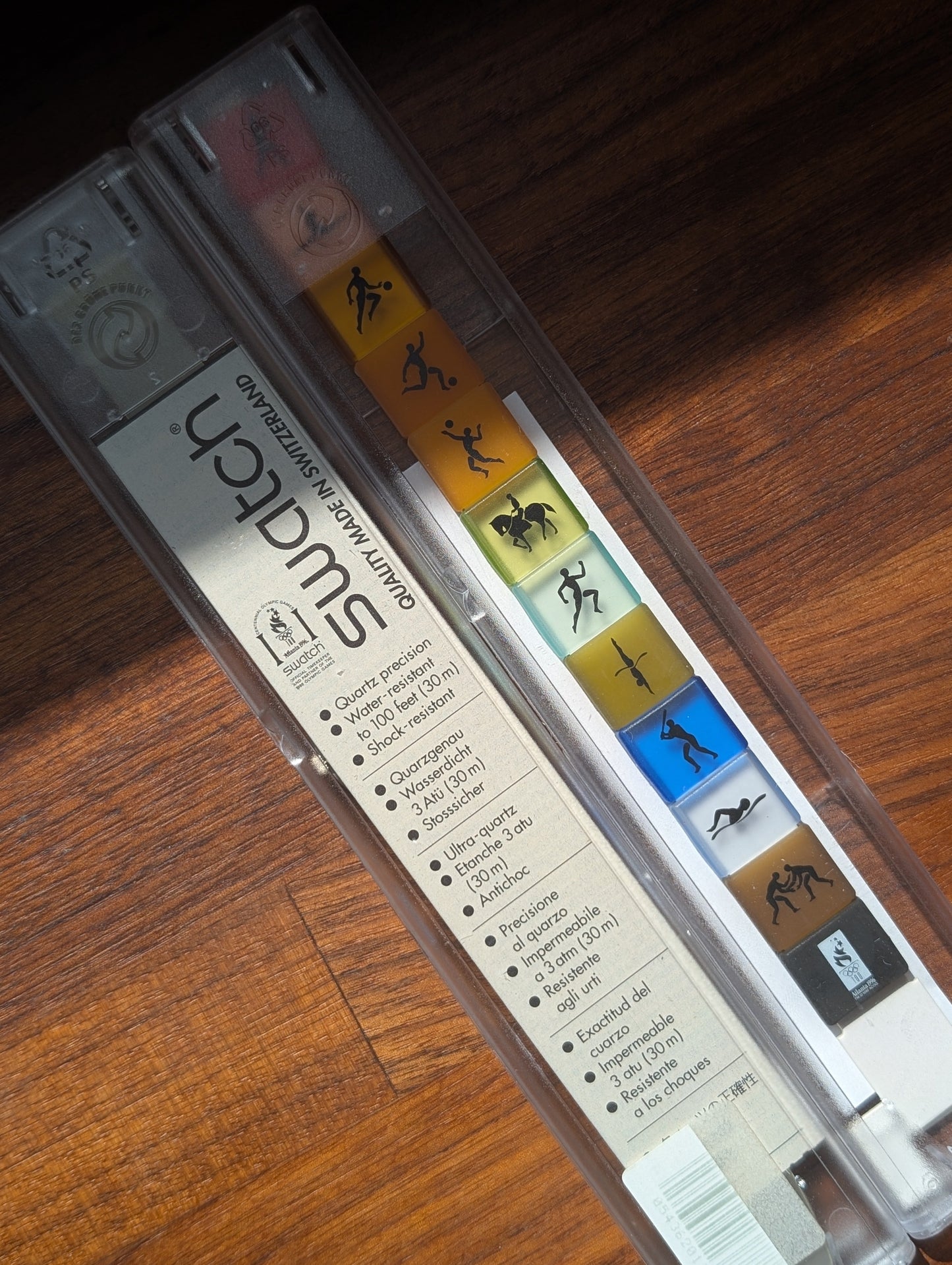 Swatch "Transparent" Olympic Sports Special Edition GK209SL (NOS)