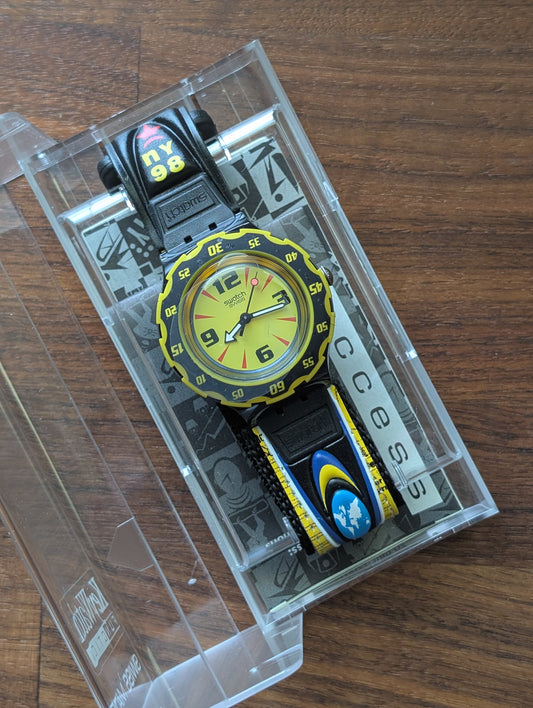Swatch Scuba "Goodwill Games NY98" SHB101 (NOS)