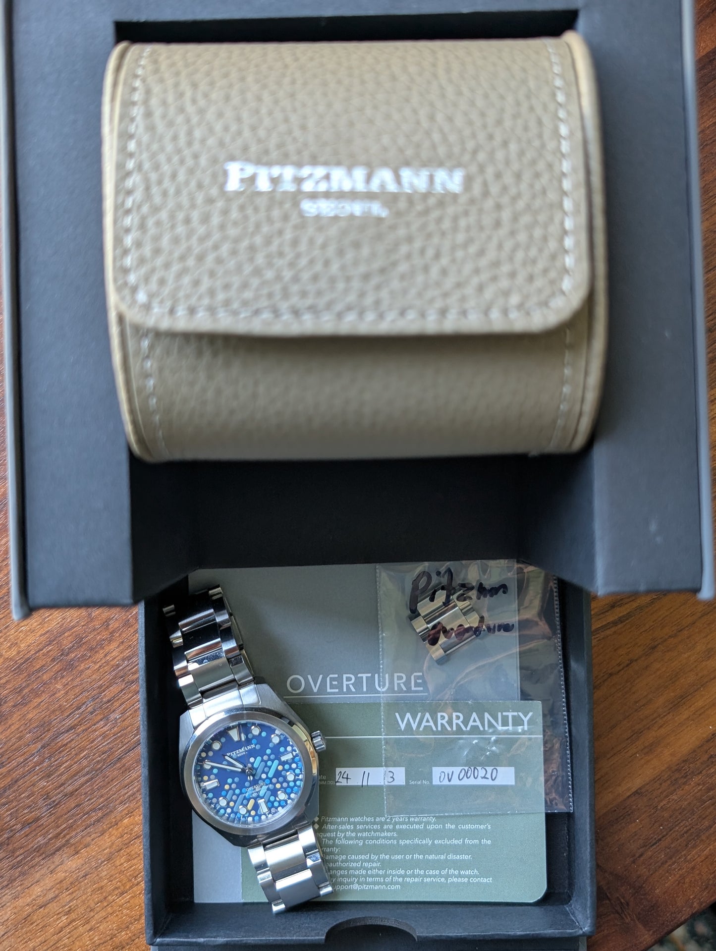 Pitzmann Overture High Accuracy Quartz