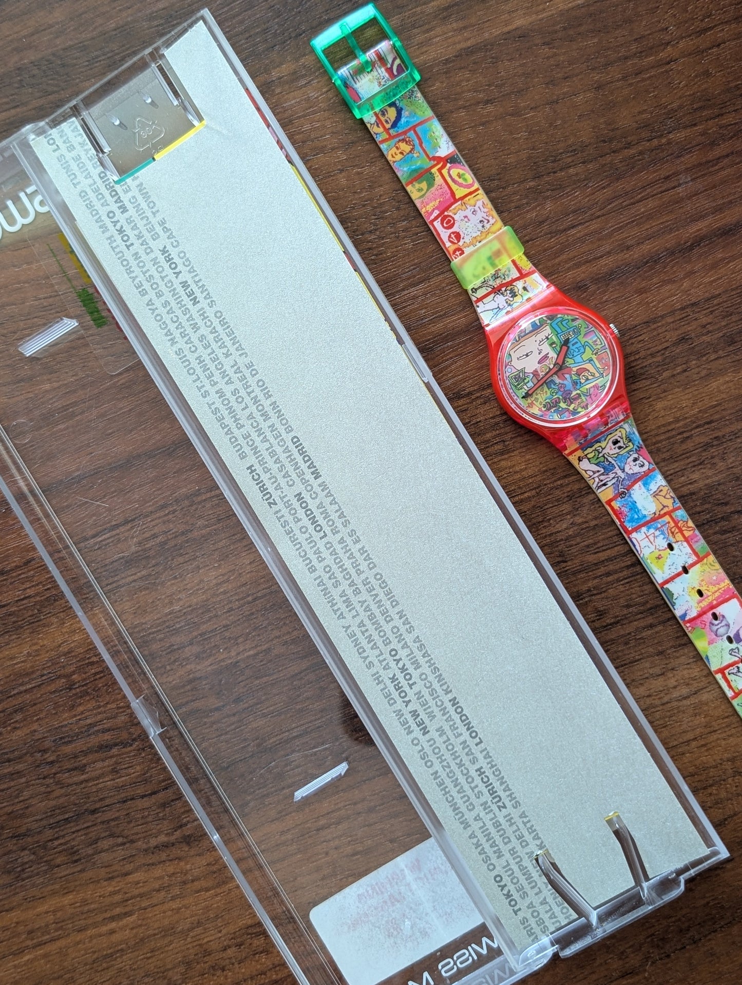 Swatch "Tokyo Map" GG103 (New, Signed)