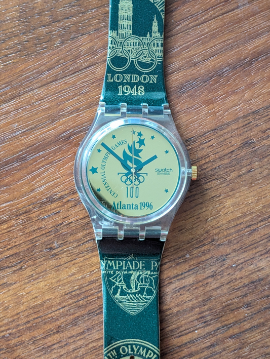 Swatch "Centennial Olympics" GZ136 (Used)