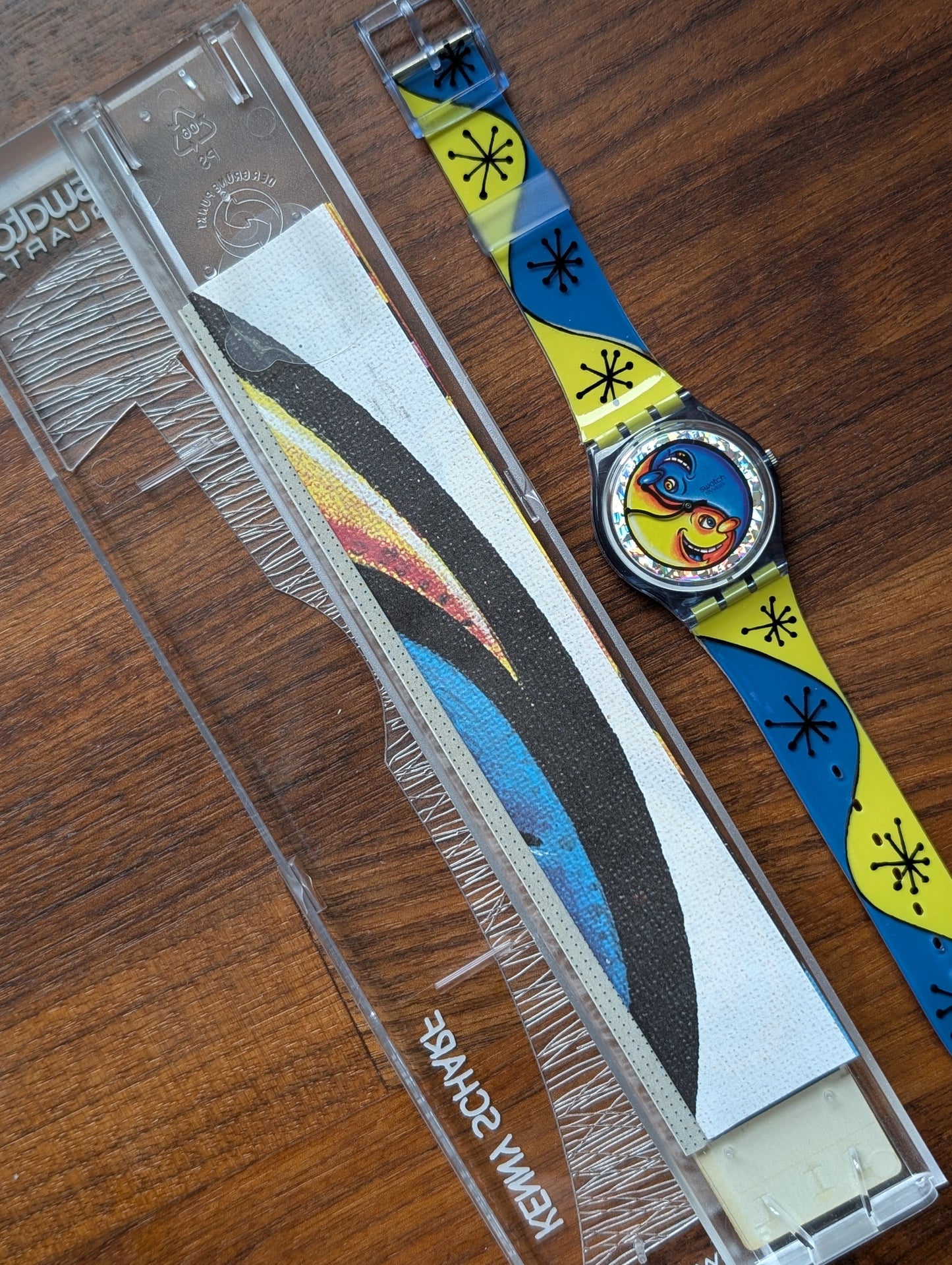 Swatch x Kenny Scharf "Fiz 'n Zip" GN164 (NOS)