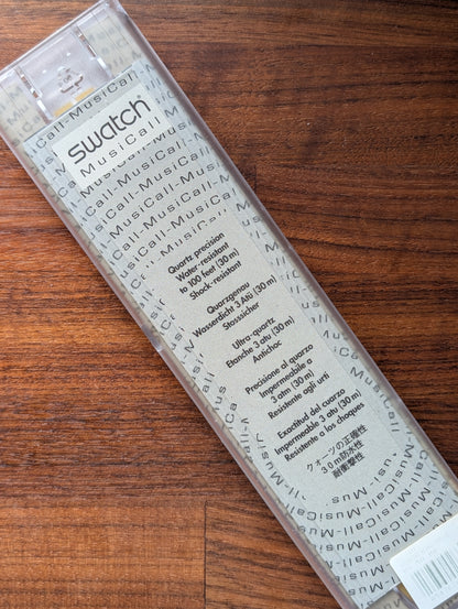 Swatch x Philip Glass "Boogie Mood" SLK104 (NOS)