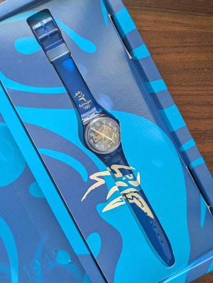 Swatch "Glorious Blue" GN182 (NOS)