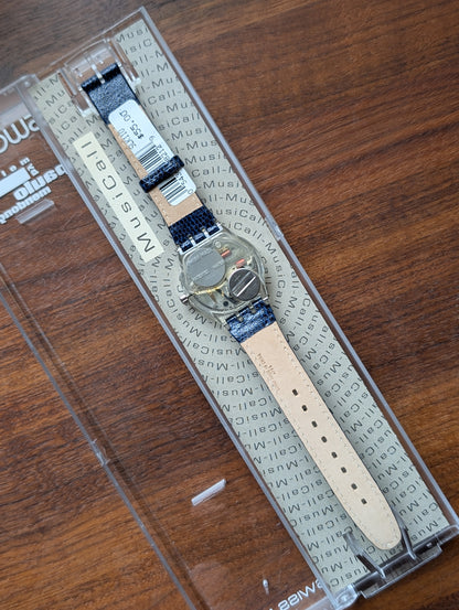 Swatch x Paulo Mendonca "Blue Through" SLK110 (NOS)
