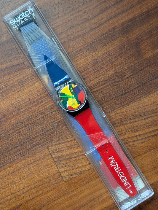 Swatch x Bengt Lindstrom "Temps Zero" GB166 (Used)