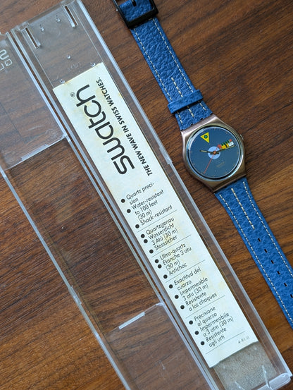 Swatch "Tango Azul" GX401 (NOS)