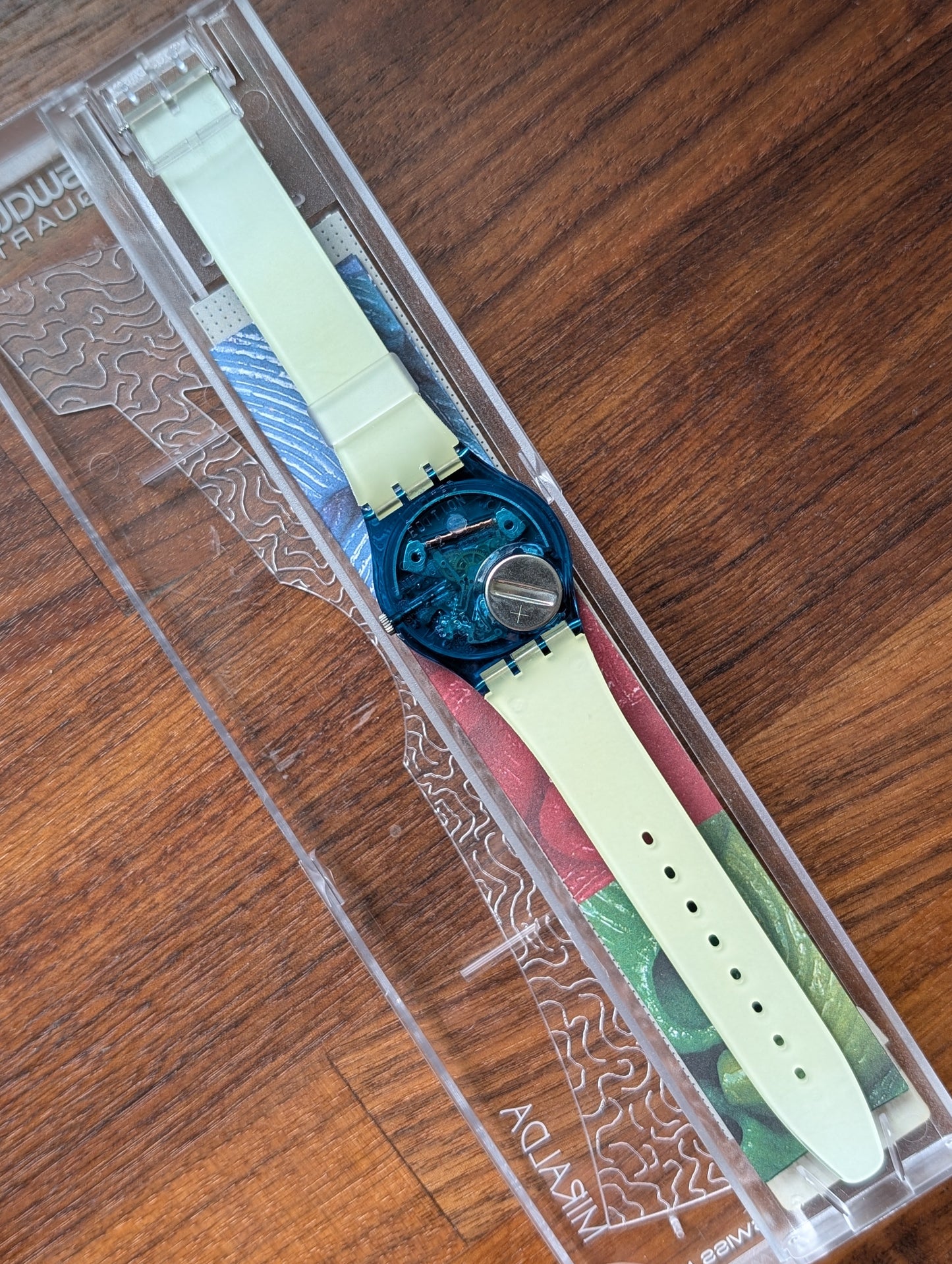 Swatch "Blue Pasta" GG138 (NOS)