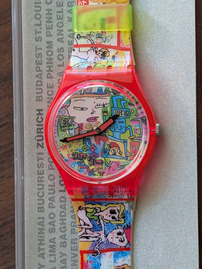 Swatch "Tokyo Map" GG103 (New, Signed)