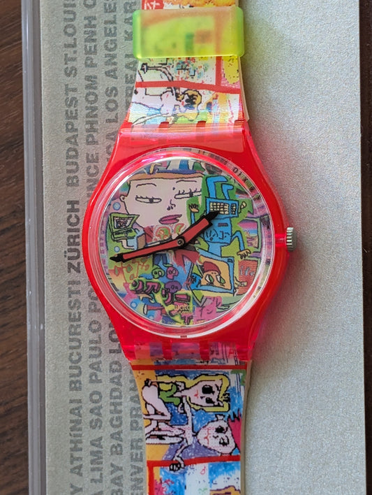 Swatch "Tokyo Map" GG103 (New, Signed)