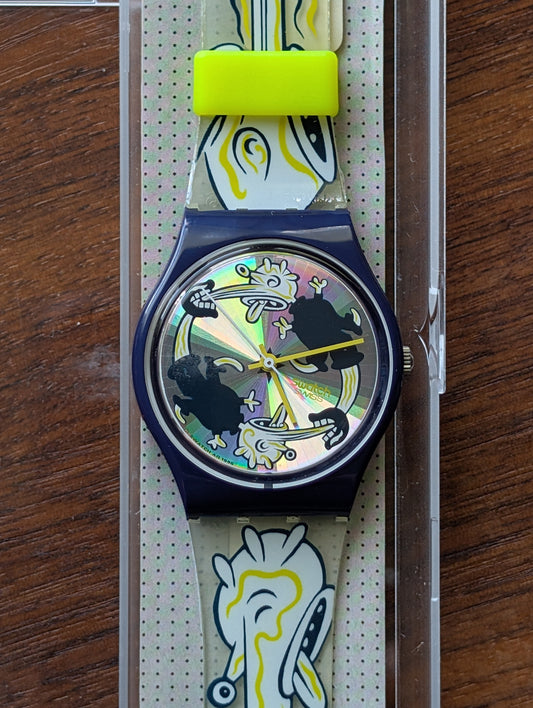 Swatch "Twitch Twins" GN168 (NOS)