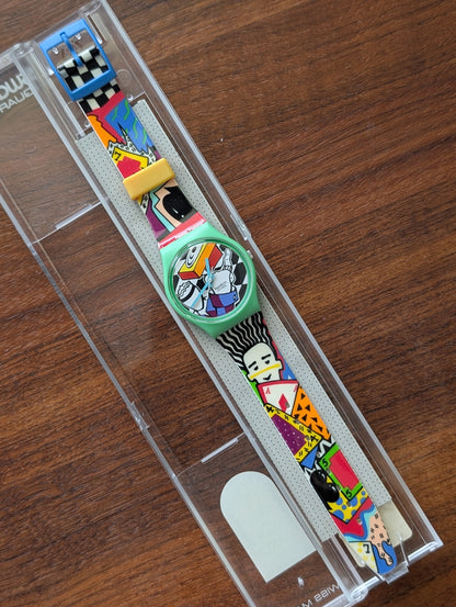 Swatch "Rapp-er" GG134 (NOS)