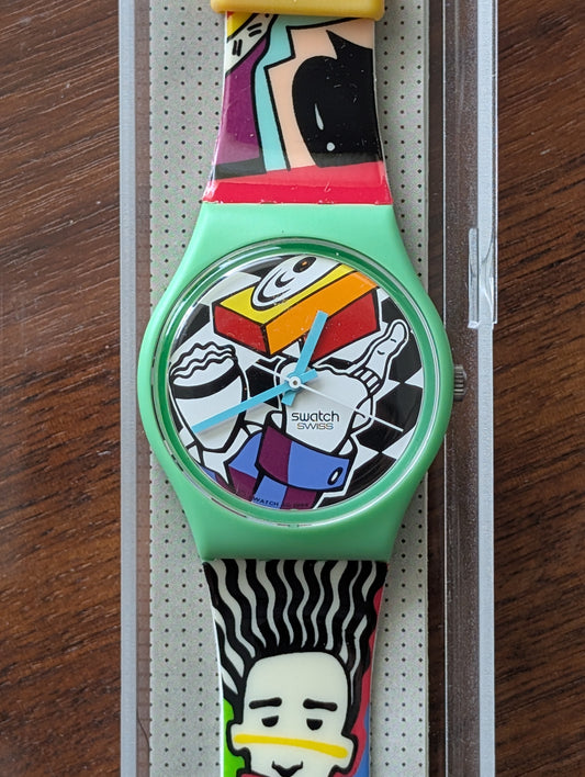 Swatch "Rapp-er" GG134 (NOS)