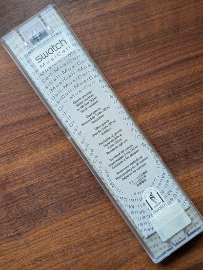 Swatch x Paulo Mendonca "Blue Through" SLK110 (NOS)