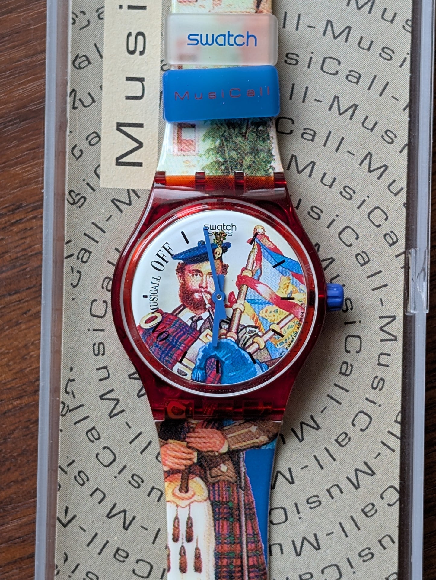 Swatch x Paulo Mendonca "Dudelsack" SLR101 (Used)