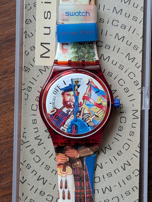 Swatch x Paulo Mendonca "Dudelsack" SLR101 (Used)