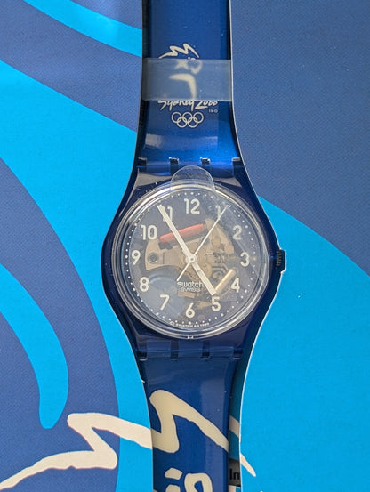 Swatch "Glorious Blue" GN182 (NOS)
