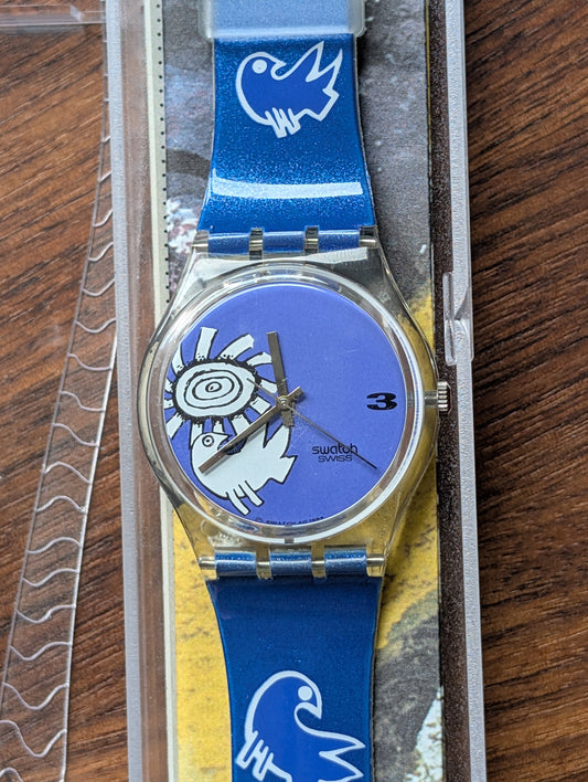 Swatch x Cornielle "Vive La Paix" GK206 (NOS)