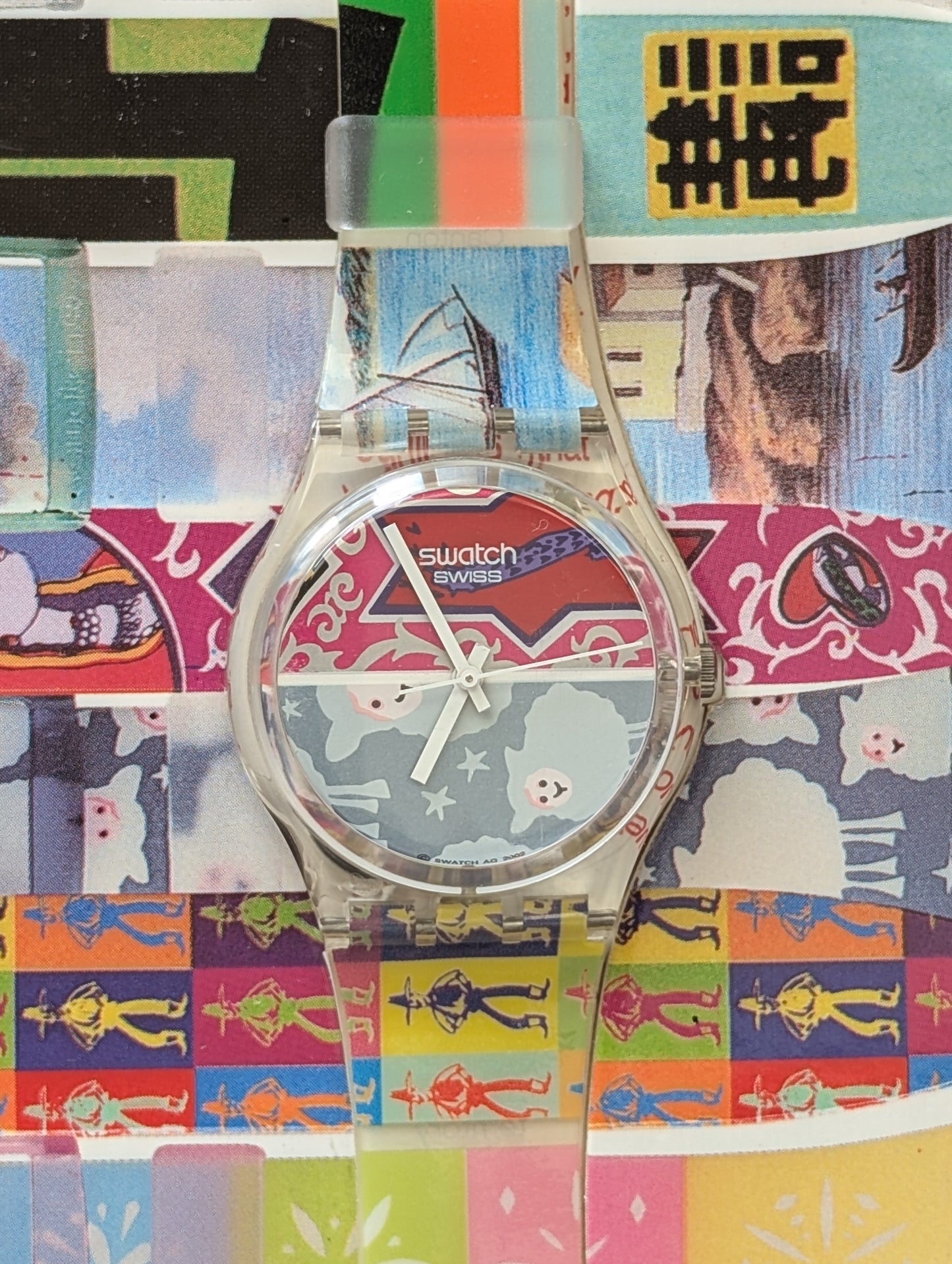 Swatch The Club "Lots of Swatch" GZ177 (NOS)