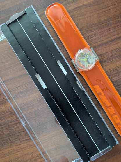 Swatch "Orange Spring" GK248C (NOS)