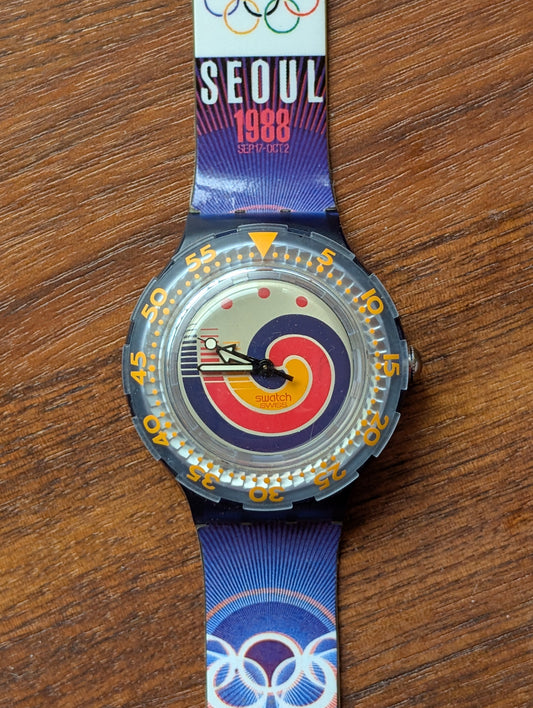 Swatch Scuba "Seoul 1988" SDZ100 (Used)