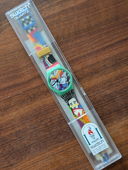 Swatch "Rapp-er" GG134 (NOS)