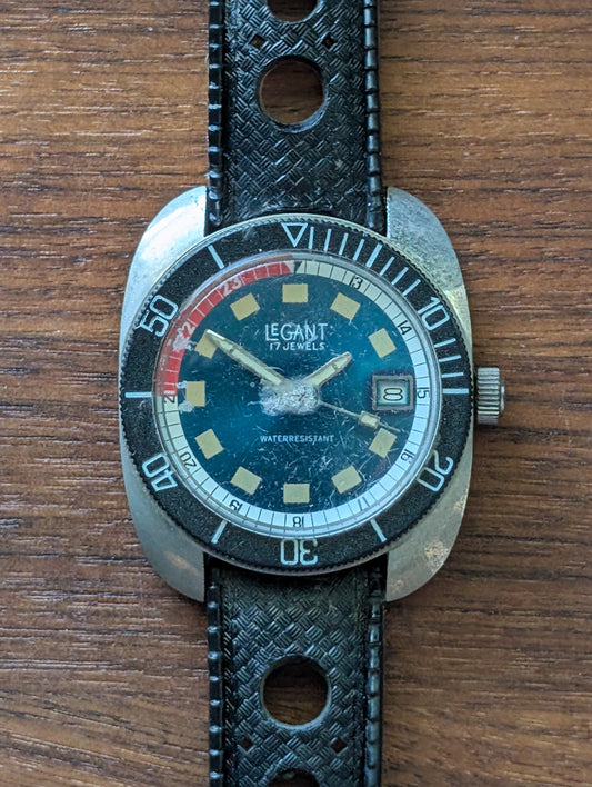 LeGant Vintage Swiss Dive Watch (Used)