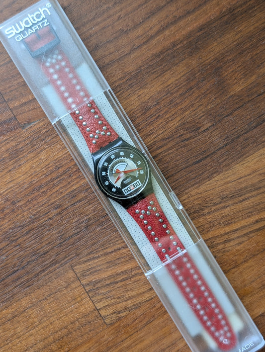 Swatch "Red Flame" GB418 (NOS)