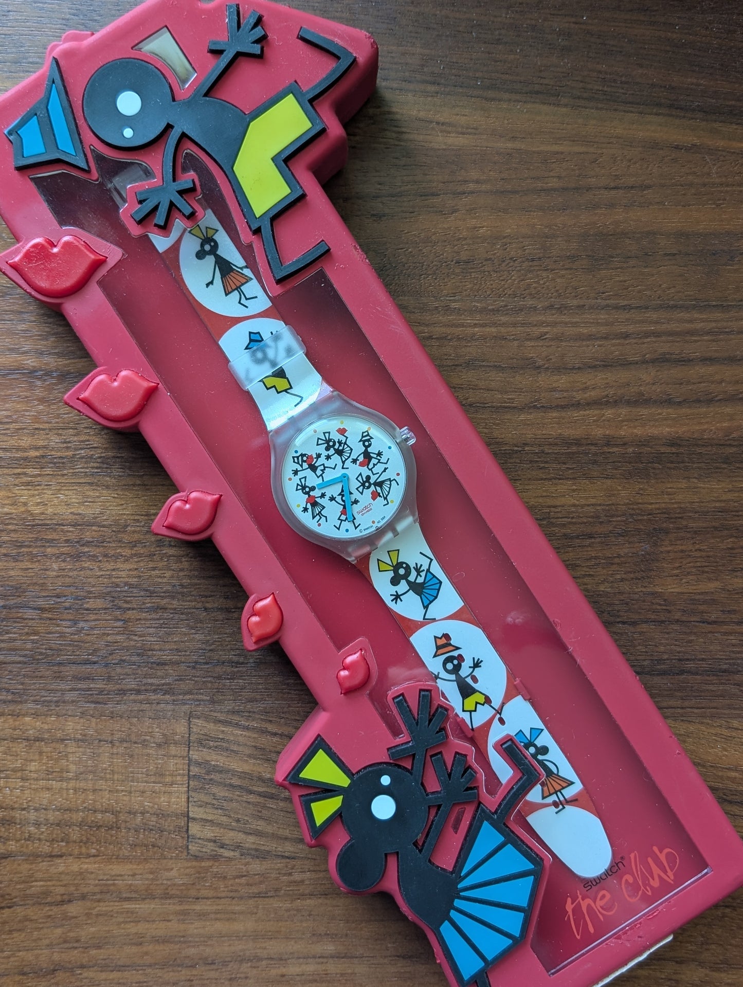 Swatch The Club "Time for a Kiss" STGK104 (NOS)