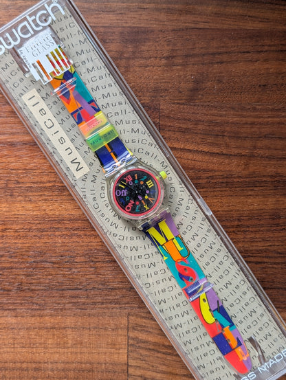 Swatch x Philip Glass "Boogie Mood" SLK104 (NOS)
