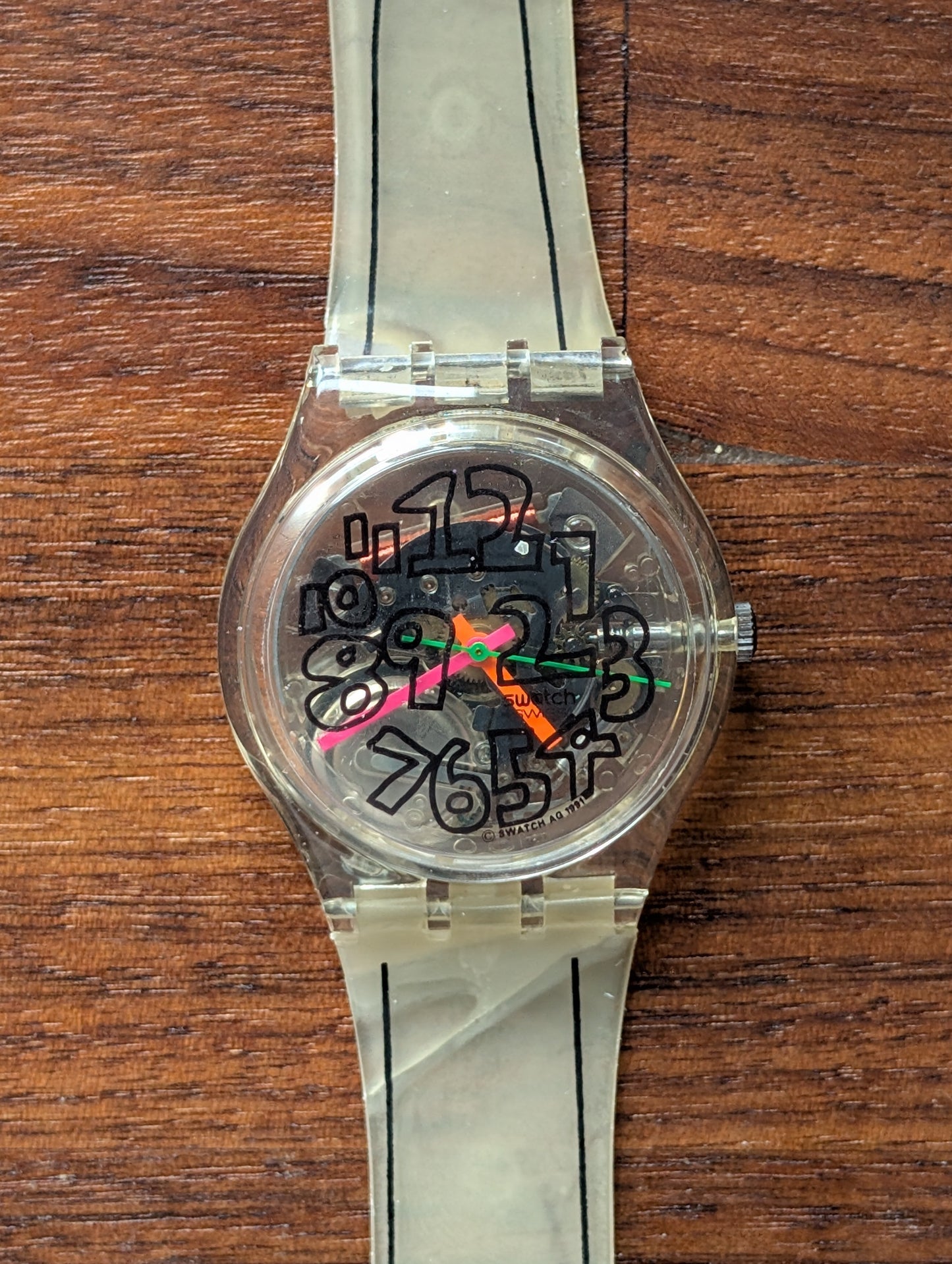 Swatch "Scribble" GZ124 (NOS)