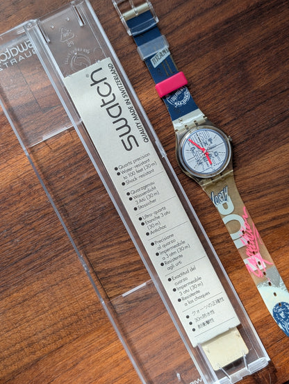 Swatch "Space Tracing" GK163 (Used)