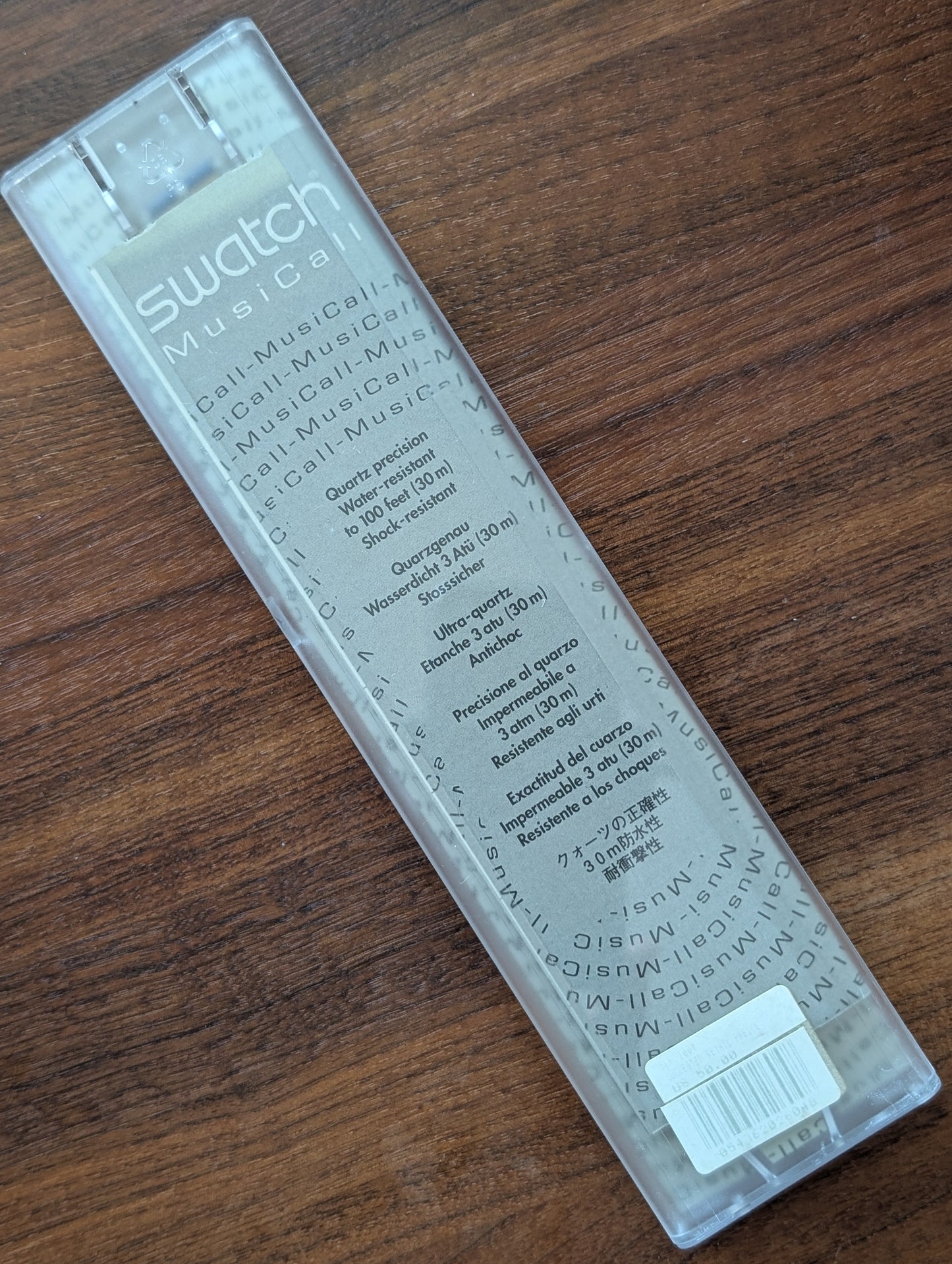 Swatch Musi-Call "Tone in Blue" SLK100 (NOS)