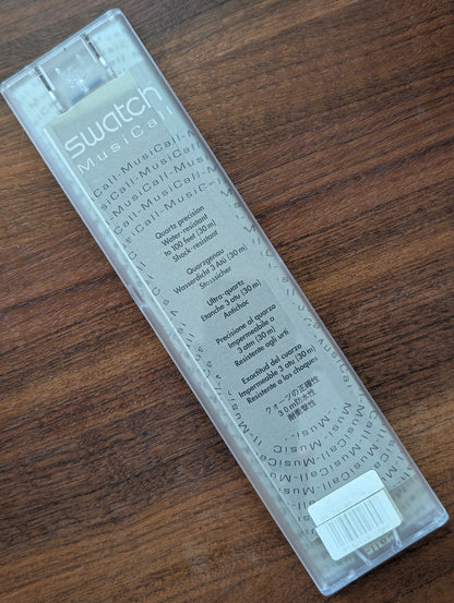 Swatch Musi-Call "Tone in Blue" SLK100 (NOS)