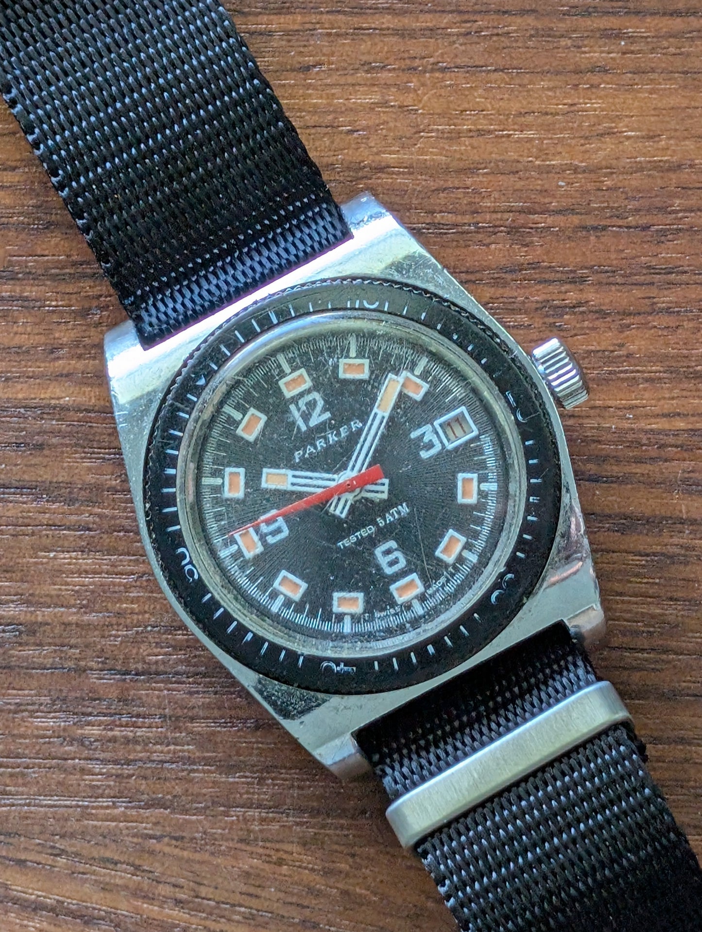 Parker Vintage Swiss Dive Watch (Used)