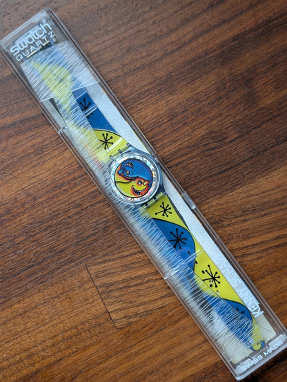 Swatch x Kenny Scharf "Fiz 'n Zip" GN164 (NOS)