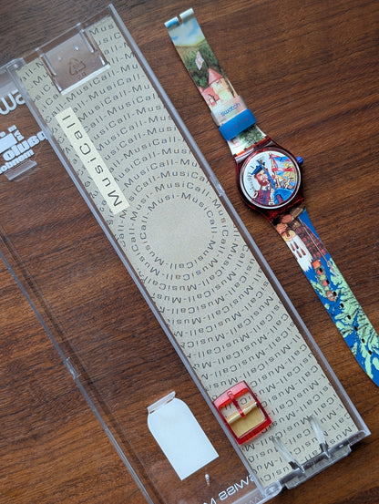 Swatch x Paulo Mendonca "Dudelsack" SLR101 (Used)