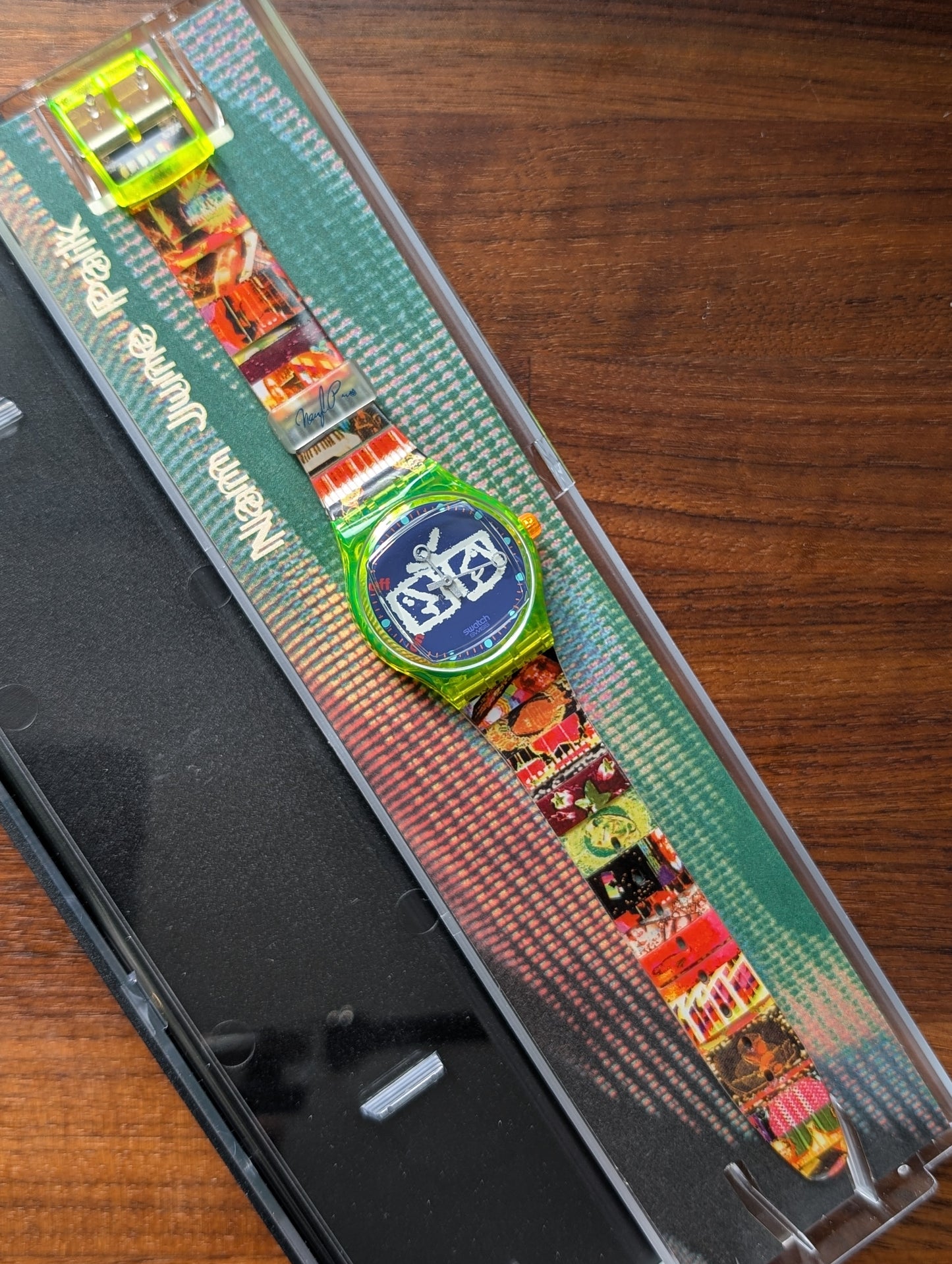 Swatch x Nam June Paik "Zapping" SLZ104 (NOS)