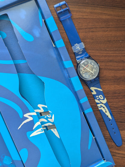 Swatch "Glorious Blue" GN182 (NOS)