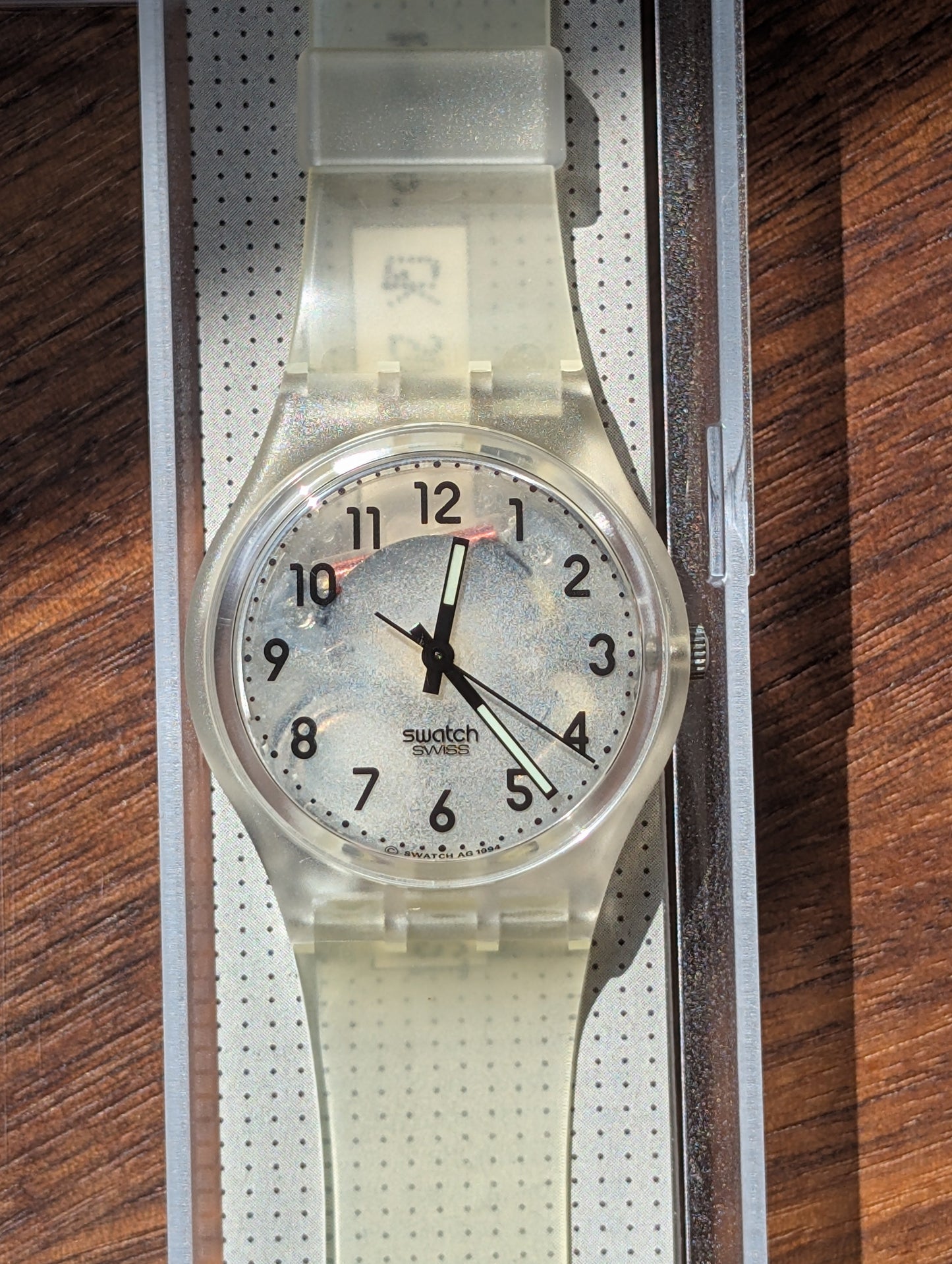 Swatch "Transparent" Olympic Sports Special Edition GK209SL (NOS)