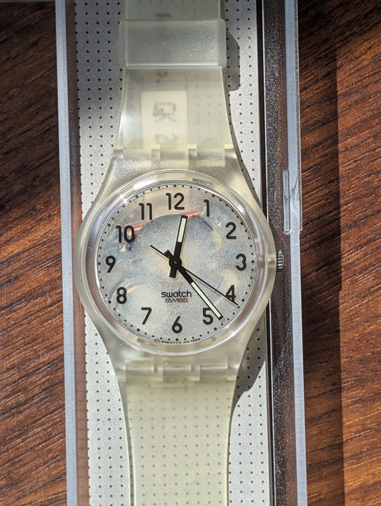 Swatch "Transparent" Olympic Sports Special Edition GK209SL (NOS)