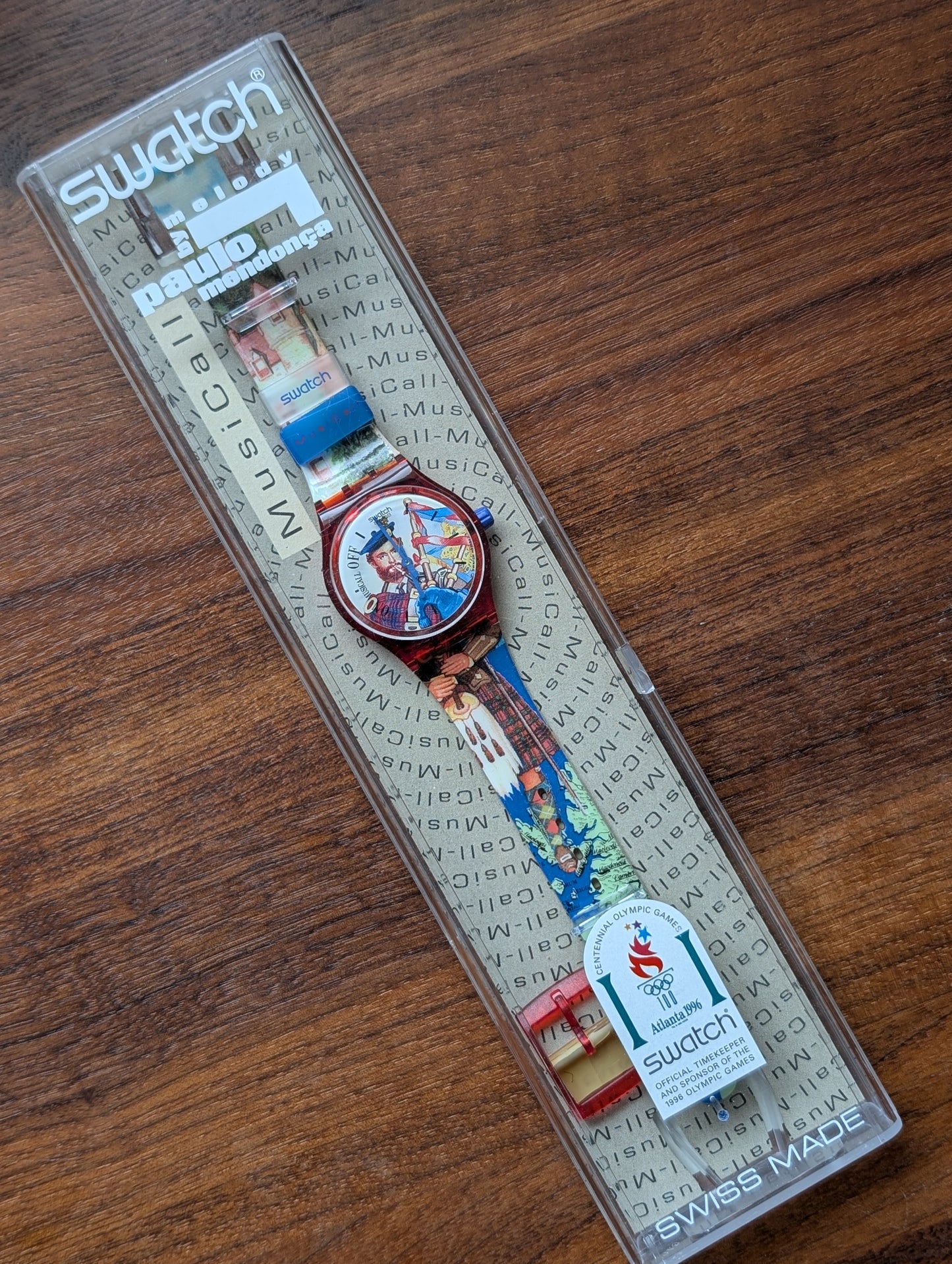 Swatch x Paulo Mendonca "Dudelsack" SLR101 (Used)