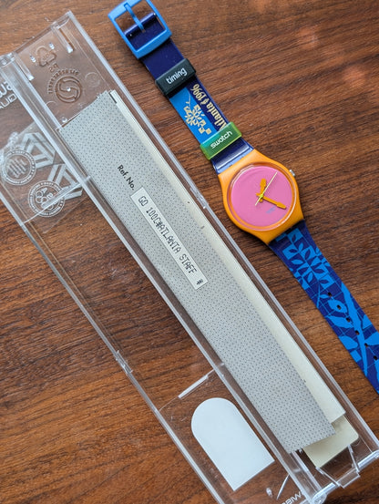 Swatch 1996 Olympics "Atlanta Staff" GO100C (NOS)