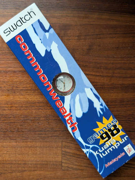 Swatch Commonwealth Games 1998 "Menang" SKK108 (NOS)