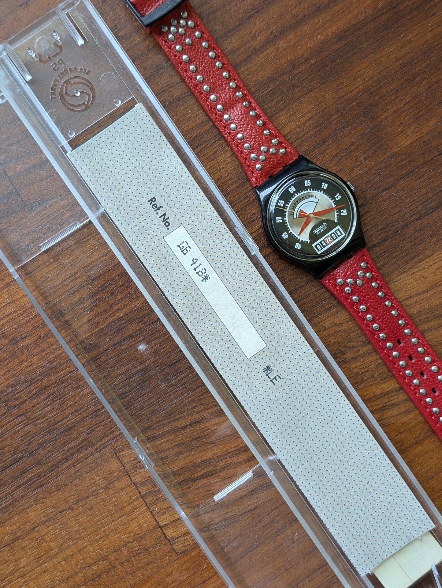 Swatch "Red Flame" GB418 (NOS)